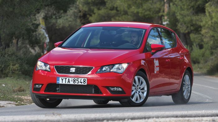 Το SEAT 
Leon έχει την υψηλότερη τιμή κτήσης, όμως είναι και το μόνο με 7αερόσακους και σύστημα Start&Stop.